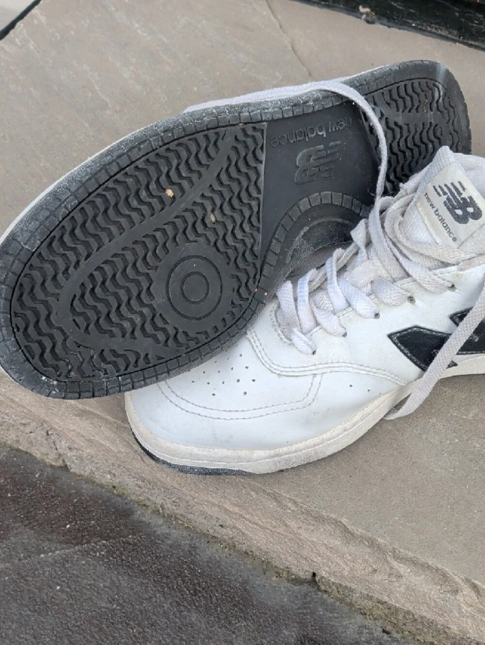 New Balance Men's White Sneakers